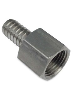 Adaptador para manguera 1/2" inox