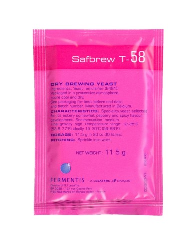 Levadura SafAle S-04 sobre 11.5g