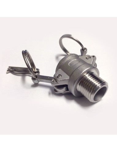 Conector Camlock Macho con rosca 1/2" MPT