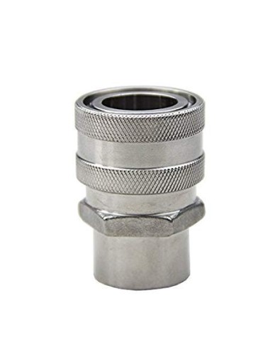Acople rápido hembra - rosca 1/2" hembra inox
