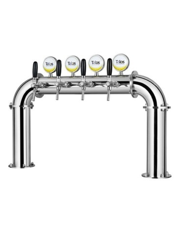 Torre puente de 6 salidas con medallones LED