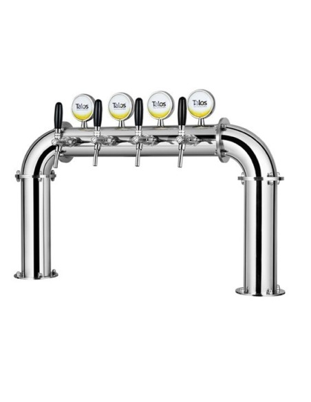 Torre puente de 6 salidas con medallones LED