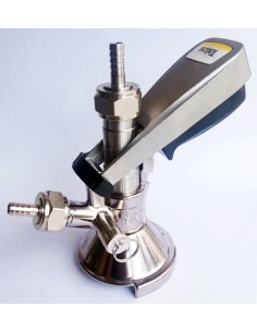 Cabezal tipo A para barriles cromado con PRV