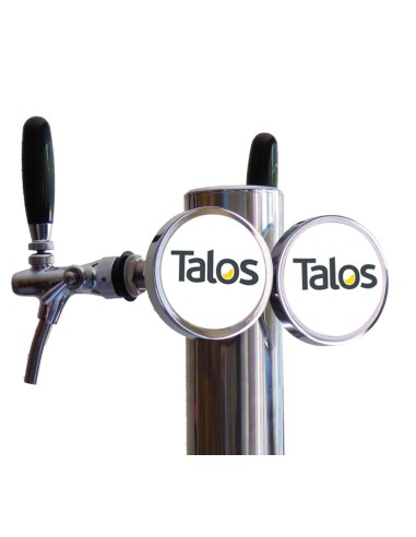 Torre cilíndrica 2 vias LED