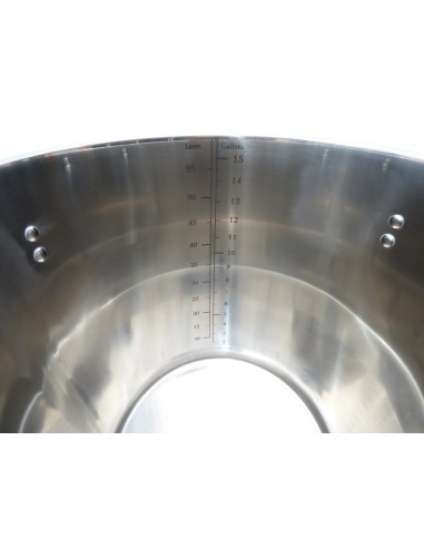 Fermentador 60 Litros  Acero Inoxidable