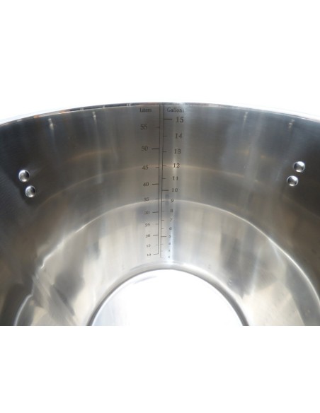 Fermentador 60 Litros  Acero Inoxidable