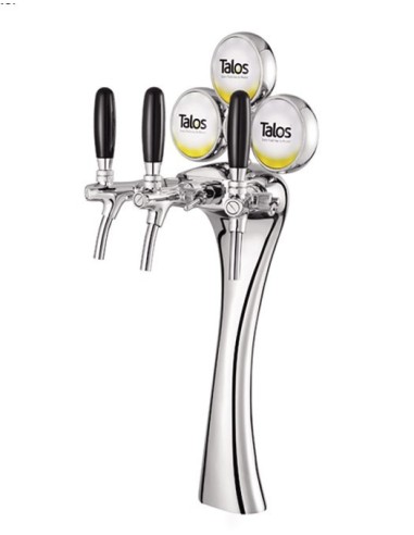 Torre dispensadora Elegance de 3 salidas