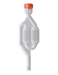Airlock de doble burbuja para vino o cerveza