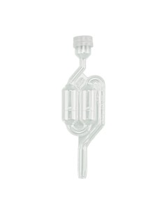 Airlock de doble burbuja para vino o cerveza