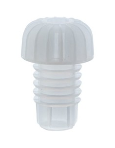 Tapón plástico para vino espumante 100u