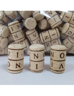 Corchos No8 impreso x 100 unidades