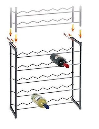 Cava metálica de 50 botellas