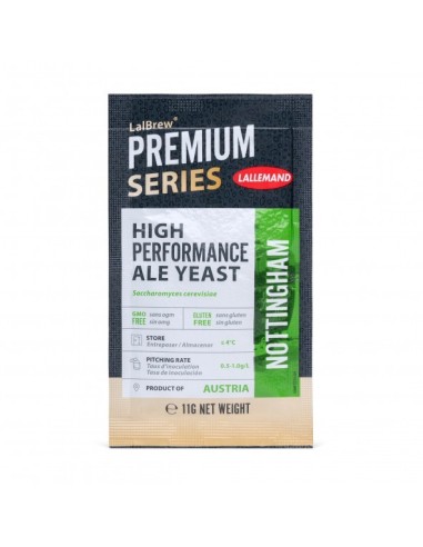 Levadura Premium Nottingham sobre 11g (Lallemand - High Performance)