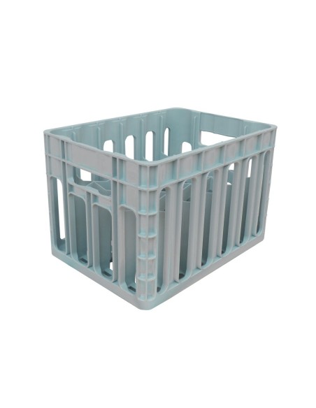 Jaba plástica  24 botellas color gris claro