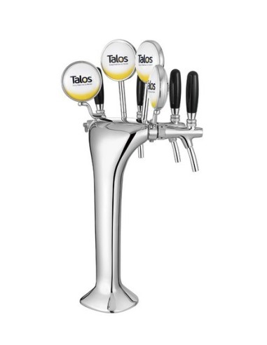 Torre dispensadora tipo cobra de 4 salidas