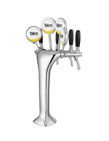 Torre dispensadora tipo cobra de 4 salidas