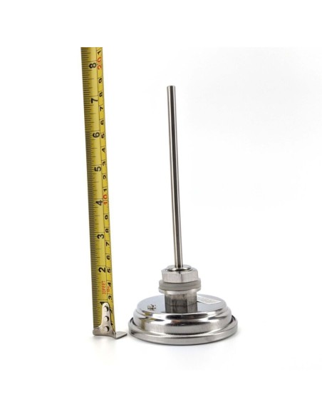 Termómetro bimetálico 6"