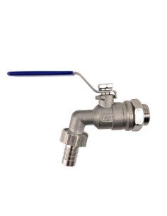 Válvula de bola de 1/2" cromada FV