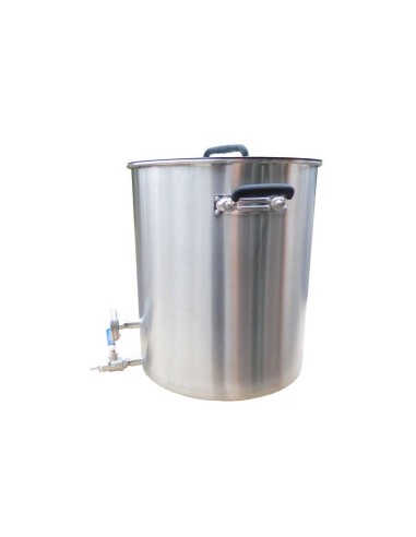 Olla 118 litros reforzada HLT acero inoxidable