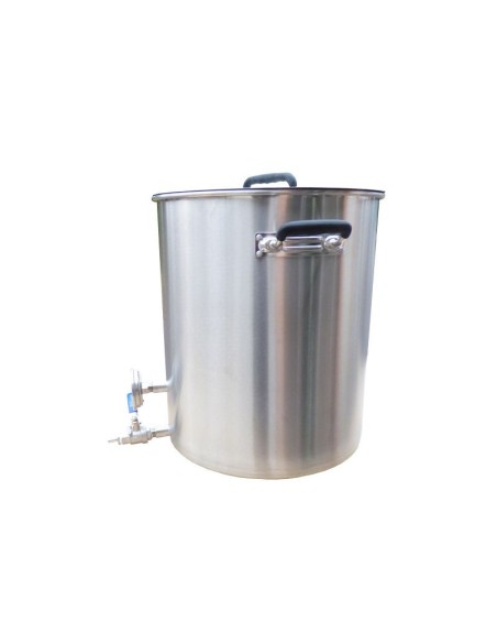 Olla 118 litros reforzada HLT acero inoxidable