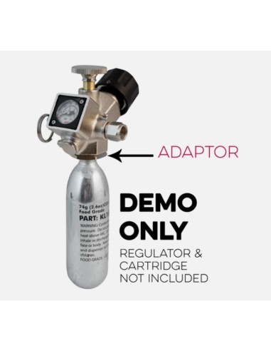 Adapatador Mini Regulador Kegland 360  cartuchos 74g