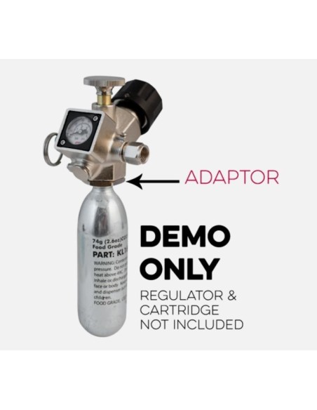 Adapatador Mini Regulador Kegland 360  cartuchos 74g