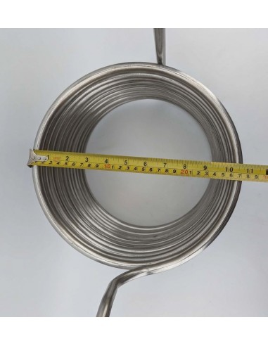 Enfriador de Inmersion serpentin inox