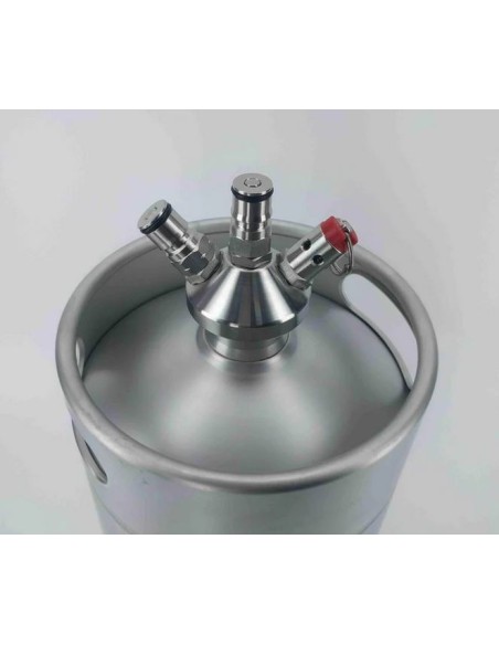 Cabezal Ball Lock para Mini KEG con manguera
