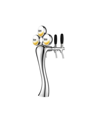 Torre dispensadora Elegance de 3 salidas LED