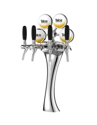 Torre dispensadora Elegance de 3 salidas LED