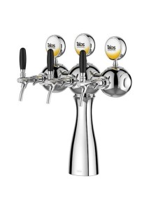 Torre Parisian 4 vias Cromada LED