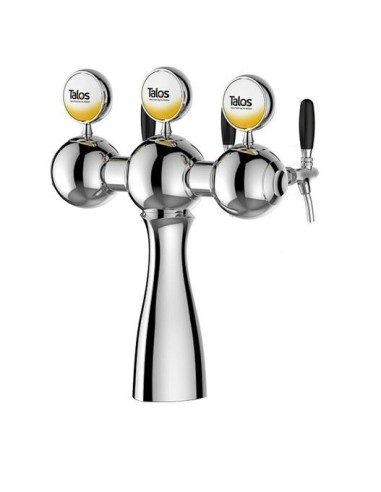 Torre Parisian 4 vias Cromada LED