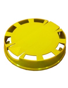 Tapa plastica para kegs tipo A ROJO x10u