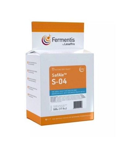 Levadura SafAle S-04 (Fermentis) 500g