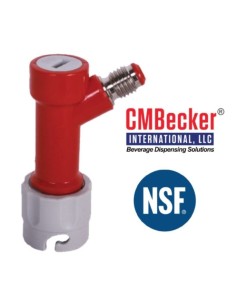 Conector Pin Lock largo líquido espiga CM BECKER