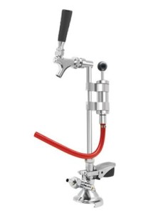 Bomba Party Pump 8" metálica con grifo y cabezal TIPO A